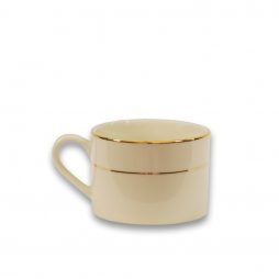 Gold Rim Coffee Cup