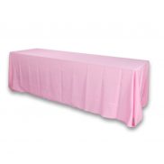 Light Pink Polyester 8ft