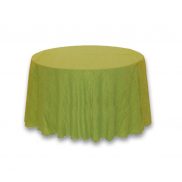 Lime Green Crinkle 108 Round