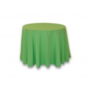 Lime Green Polyester 96 Round