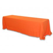 Orange Polyester 8ft Linen
