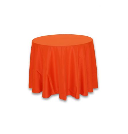 Orange Polyester 90" Round