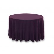 Purple Polyester 108 Round