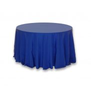 Royal Blue Polyester 108 Round