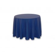 Royal Blue Polyester 90" Round