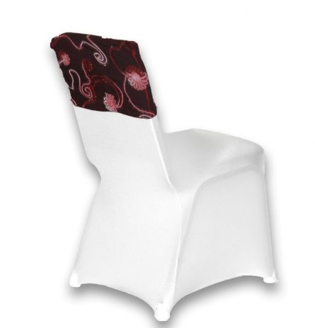 Burgundy Sundaze Chair Cap Rental