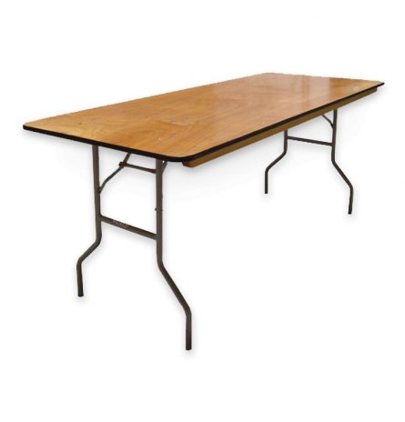 6' Wood Table