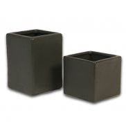 Black Ceramic Cubes