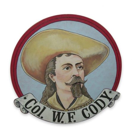 Col W. F. Cody Sign