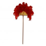 Egyptian Red Feather Wand