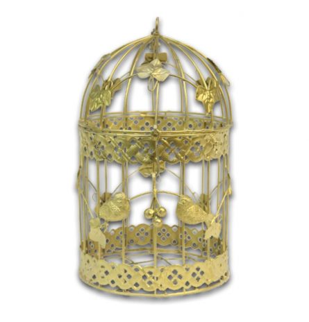 Gold Bird Cage