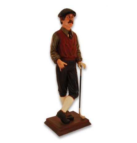 Golfer Statue