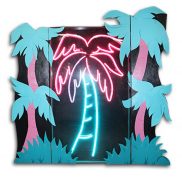 Light Box Neon Palm Tree