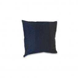 Navy Satin Pillow Cover
