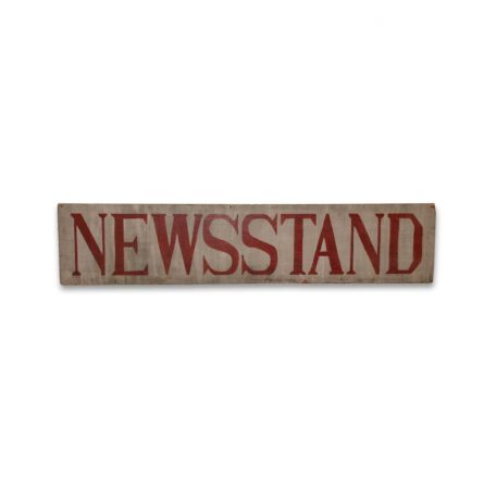 Newsstand Sign