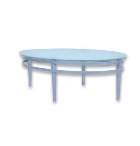 Oval Glass Table Top