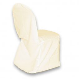 Polyester Chair Cover Cream