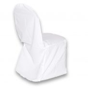 Polyester Chair Cover White