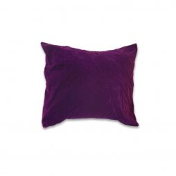 Purple Velour Pillow Cover
