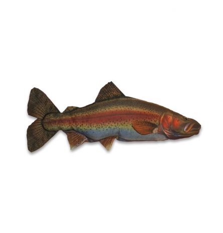 Rainbow Trout Fish Pillow