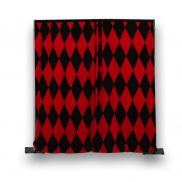 Red and Black Harlequin