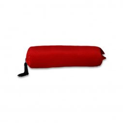 Red Pillow Cover Round with Tassel