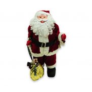 Santa Statue with Toy Bag