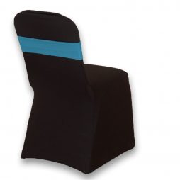 Spandex Chair Band Turquoise
