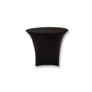 Spandex Cocktail Table Cover Black