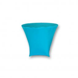 Spandex Cocktail Table Cover Turquoise