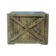 Tin and Wood Box